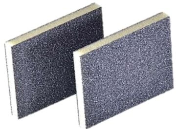 180 kum P180 Çift Taraflı Yatık Sünger Zımpara