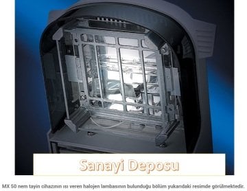 AND MX50 Nem Tayin Cihazı