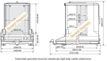 AND GR 200 Hassas Analitik Terazi - Hassasiyet:0.0001 gr. Max: 210 gr.
