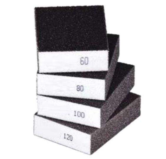 100 kum P100 Dört Taraflı Kübik Sünger Zımpara