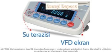 AND FZ 500İ Hassas Terazi - Hassasiyet:0.001 gr. Max: 520 gr.