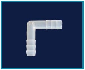 İSOLAB 052.22.010 hortum bağlantı parçası - L form - 10 mm çap (1 adet)