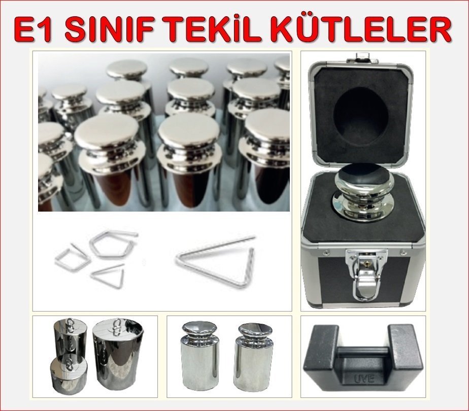 E1 SINIFI TEKİL AĞIRLIKLAR 1 gram - E1 sınıf tekil ağırlık