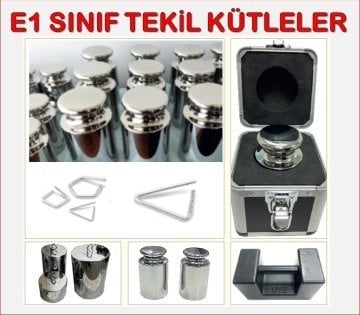 E1 SINIFI TEKİL AĞIRLIKLAR 20 kg - E1 sınıf tekil ağırlık