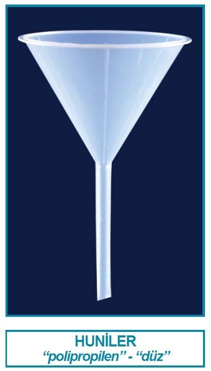 İSOLAB 041.02.120 huni - P.P - genel amaçlı - çap 120 mm (1 adet)