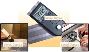 30 cm'lik Dijital Mıknatıslı Açı Ölçer (5414-300)