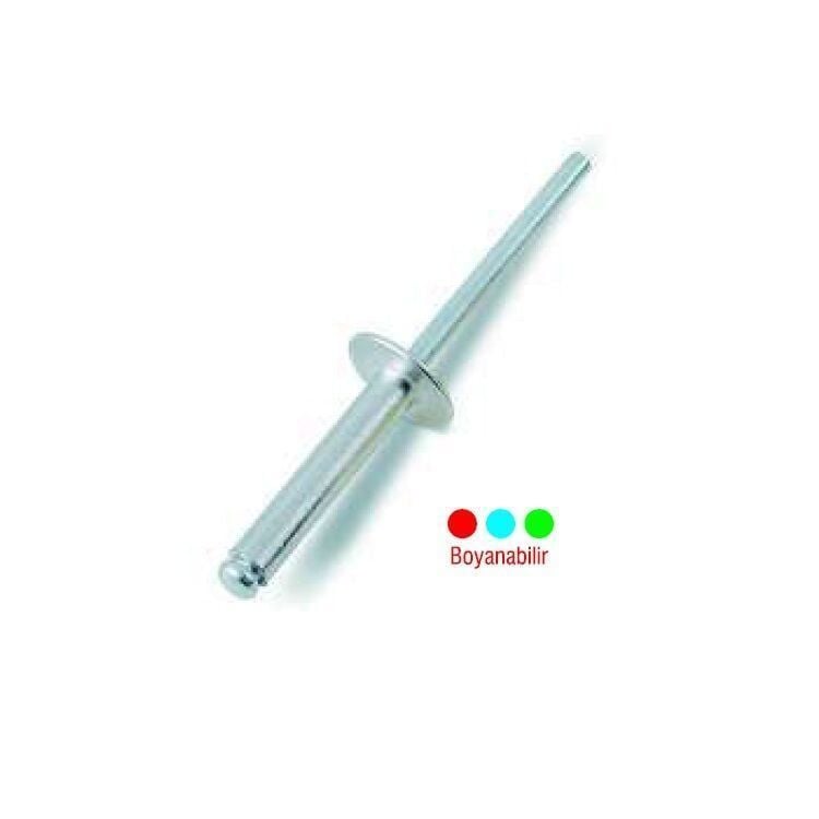 Alüminyum Pop Perçin Bombe Kafa 3.2x10 mm