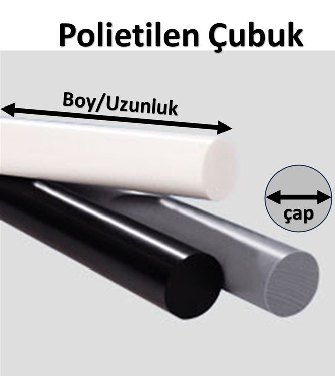 300 mm Polietilen Çubuk PE 300