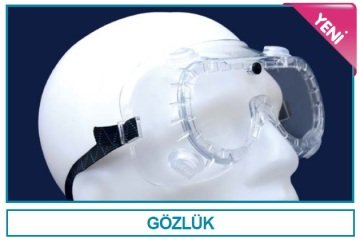 İSOLAB 080.40.006 koruyucu gözlük - maske tipi (1 adet)