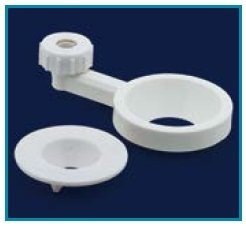 İSOLAB 042.05.001 huni askısı - P.P - genel amaçlı huniler için (1 adet)