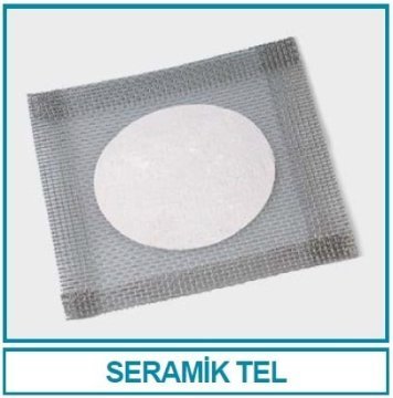 İSOLAB 050.06.001 seramik tel - 160 x 160 mm (1 adet)