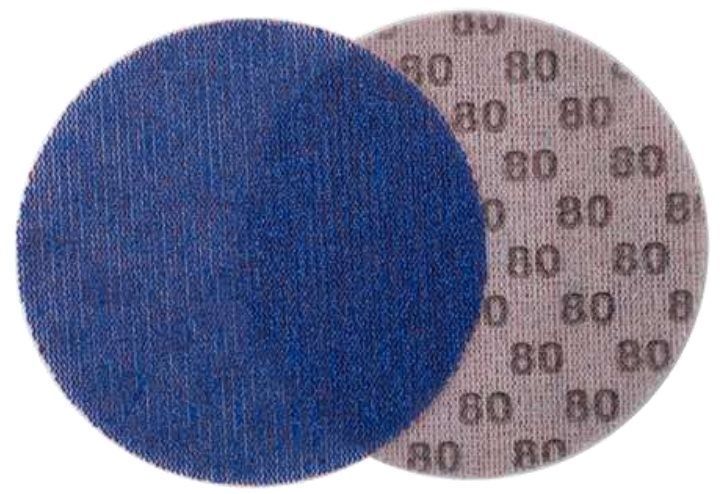 100 kum P100 Cırtlı Velcro Kaplı Disk Seramik Zımpara Kağıdı