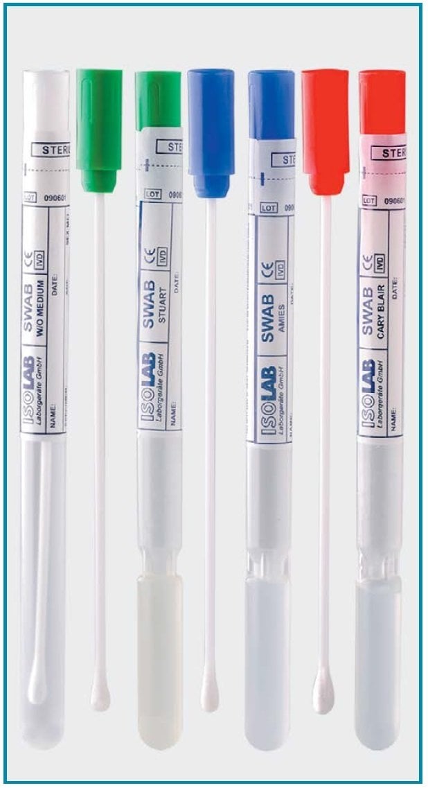 İSOLAB 086.02.001 swab - jelsiz (100 adet)