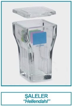 İSOLAB 073.01.001 şale - cam - dik (1 adet)