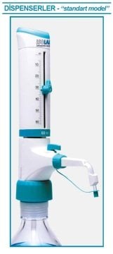 İSOLAB 008.05.030 dispenser - sirkülasyon vanalı - 30 ml (1 adet)