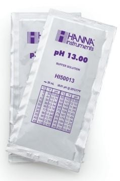 HANNA HI50013-02 pH 13.00 - 25oC Teknik Kalibrasyon Tampon Torbaları, (25 x 20mL)