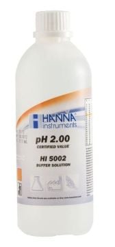HANNA HI5002 pH 2,00 - 25oC Teknik Kalibrasyon Tamponu, 500 mL