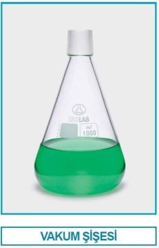 İSOLAB 043.03.005 erlen - vakum filtre düzeneği için (1 adet)