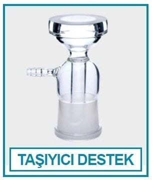 İSOLAB 043.03.004 adaptör - vakum filtre düzeneği için (1 adet)