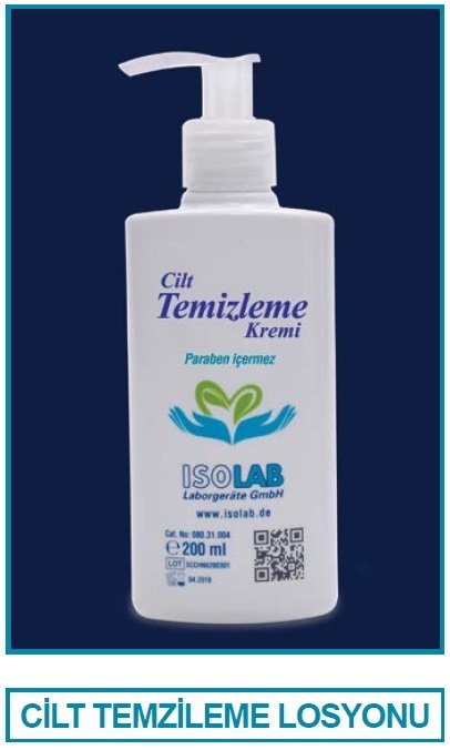 İSOLAB 080.31.004 cilt temizleme losyonu (200 ml)