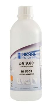 HANNA HI5009 pH 9,00 - 25oC Teknik Kalibrasyon Tamponu, 500 mL