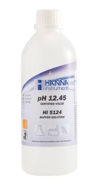 HANNA HI5124 pH 12.45 - 25oC Teknik Kalibrasyon Tamponu (500 mL)