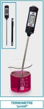 İSOLAB 060.01.001 termometre - portatif (1 adet)