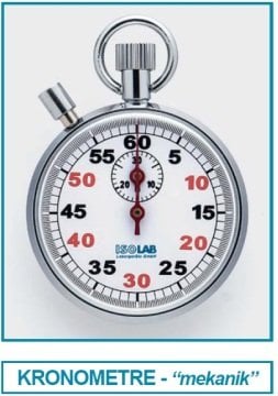 İSOLAB 055.01.001 kronometre - mekanik (1 adet)