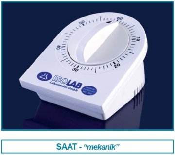 İSOLAB 055.03.001 saat - mekanik (1 adet)