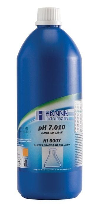 HANNA HI6007-01 pH 7.010 - 25oC Binlik Kalibrasyon Tamponu, 1 L