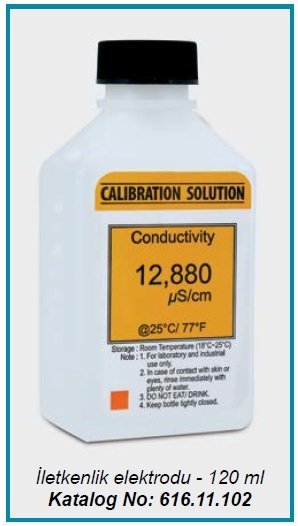 İSOLAB 616.11.102 iletkenlik çözeltisi - 120 ml (1 adet)