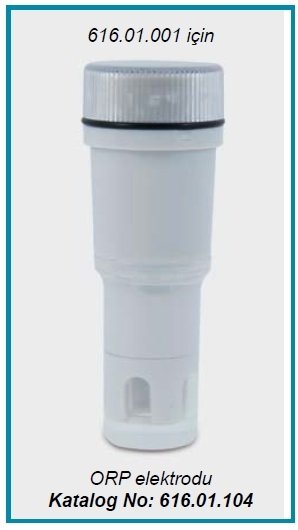 İSOLAB 616.01.104 ORP elektrodu - 616.01.001 için (1 adet)