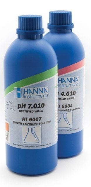 HANNA HI6074 pH 7.413 - 25oC Millesimal Kalibrasyon Tamponu, 500 mL