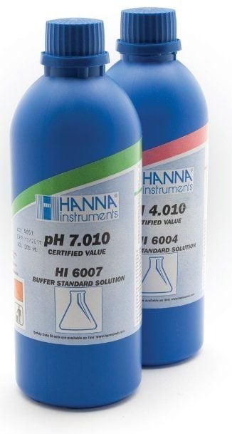 HANNA HI6091 pH 9.177 - 25oC Millesimal Kalibrasyon Tamponu, 500 mL
