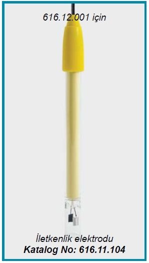 İSOLAB 616.11.104 iletkenlik elektrodu (1 adet)