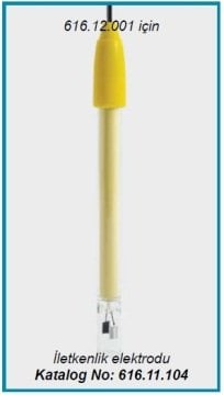 İSOLAB 616.11.104 iletkenlik elektrodu (1 adet)