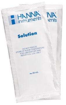 HANNA HI70030C 12,880 uS/cm - Analiz Sertifikalı 25oC EC Kalibrasyon Standardı Poşetleri, (25 x 20mL)