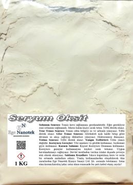 Sarı Seryum Oksit Cam Çizik Giderici 1 KG