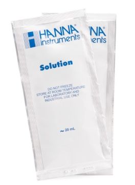 HANNA HI70038C 6,44 g/L (ppt) - Analiz Sertifikalı 25oC TDS Kalibrasyon Standardı Poşetleri, (25 x 20mL)