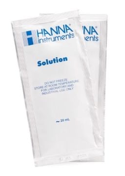 HANNA HI70039P 5000 uS/cm - 25oC EC Kalibrasyon Standardı Poşetleri, (25 x 20mL)