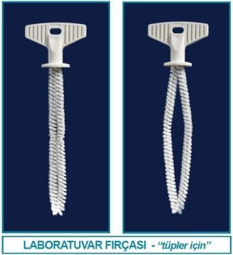 İSOLAB 071.05.004 fırça - emici olmayan - tüp için (1 adet)