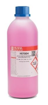 HANNA HI7004C pH 4.01 - 25oC Kırmızı Renk Kalibrasyon Tamponu, 500 mL şişe