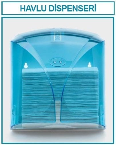 İSOLAB 080.67.001 kağıt havlu dispenseri (1 adet)
