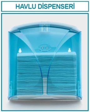 İSOLAB 080.67.001 kağıt havlu dispenseri (1 adet)