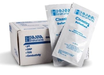 HANNA HI700636P Şarap Lekeleri için Temizleme Solüsyonu (Şarap Yapımı), (25) 20 mL'lik poşetler