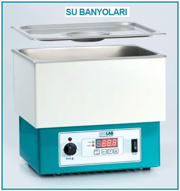 İSOLAB 602.01.001 banyo - su - 11 lt (1 adet)