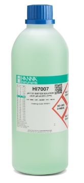 HANNA HI7007C pH 7.01 - 25oC Yeşil Renk Kalibrasyon Tamponu, 500 mL şişe