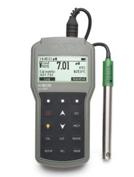HANNA HI98190 Profesyonel su geçirmez Taşınabilir pH / ORP Metre