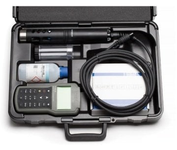 HANNA HI98194 Çok parametreli pH / ORP / EC / TDS / Tuzluluk / DO / Basınç / Sıcaklık Su Geçirmez Ölçüm Cihazı