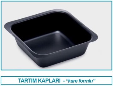 İSOLAB 037.21.007 tartım kabı - P.S - kare form - siyah - 5 ml - gamma steril (10 adet)